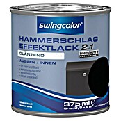swingcolor Hammerschlag-Effektlack (Schwarz, 375 ml, Glänzend, Lösemittelbasiert)