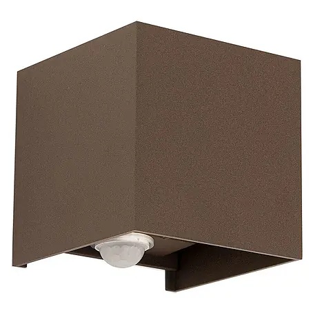 Orion Leuchten  LED-Sensor-Außenwandleuchte Cube