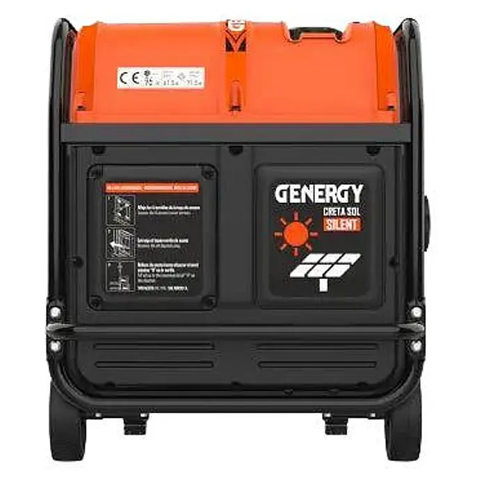 Genergy Stromerzeuger Inverter Stromerzeuger Benzin 7500 Watt Genergy Creta SOL Silent - Nennleistung: 7,2 kW, Tankvolumen: 26 l