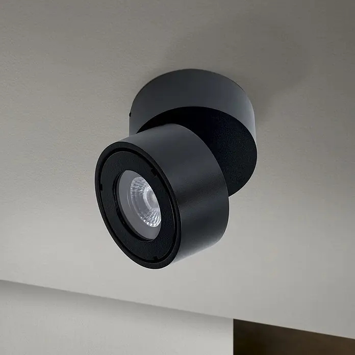 Orion Leuchten LED-Außenwandleuchte Harvey - 15 W, 10 x 10 x 10 cm, Schwarz, Klar, IP65