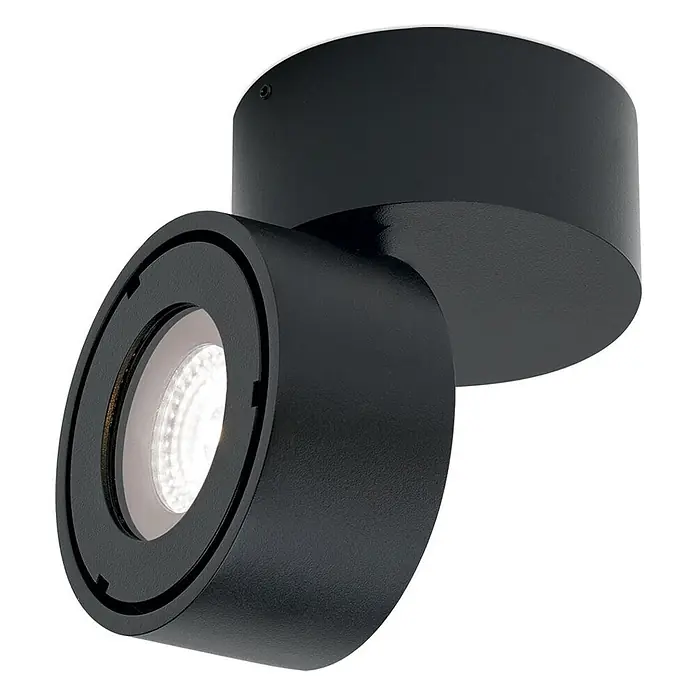 Orion Leuchten LED-Außenwandleuchte Harvey - 15 W, 10 x 10 x 10 cm, Schwarz, Klar, IP65