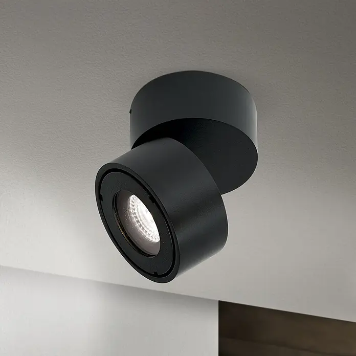 Orion Leuchten LED-Außenwandleuchte Harvey - 15 W, 10 x 10 x 10 cm, Schwarz, Klar, IP65