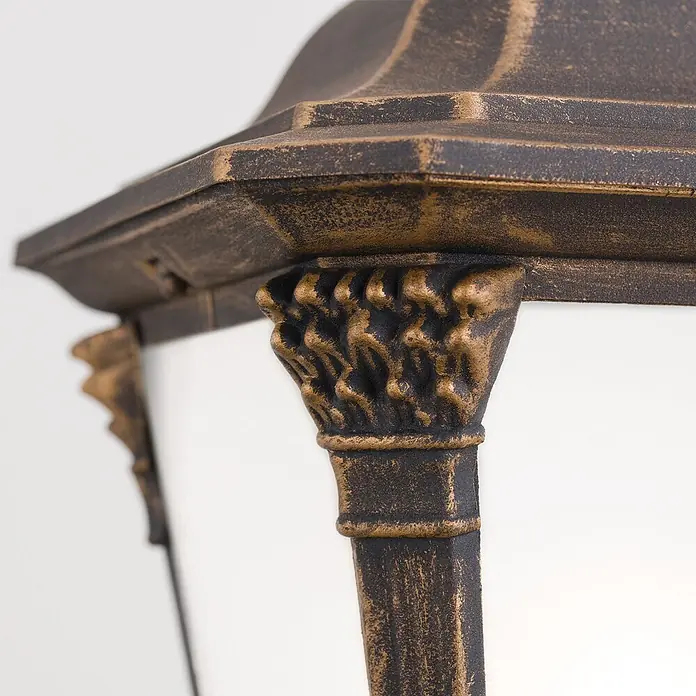 Orion Leuchten Außenlaterne Aiko - 60 W, Farbe Gehäuse: Bronze, 23 x 23 x 117 cm, Ohne Leuchtmittel