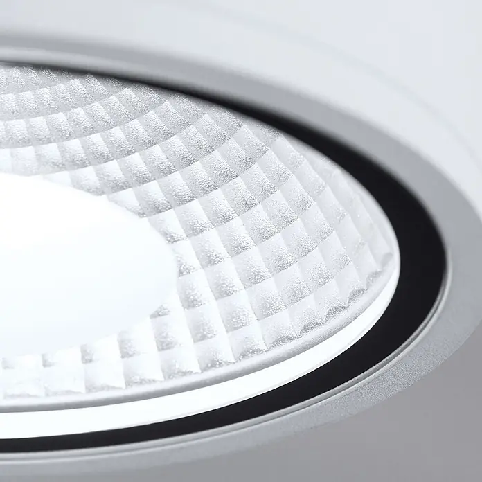 Orion Leuchten LED-Außendeckenleuchte Sputnik - 12 W, L x B x H: 14,5 x 14,5 x 12 cm, Weiß, Matt, IP65