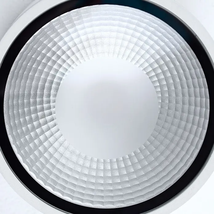 Orion Leuchten LED-Außendeckenleuchte Sputnik - 12 W, L x B x H: 14,5 x 14,5 x 12 cm, Weiß, Matt, IP65