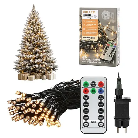 Nordstern  LED-Lichterkette