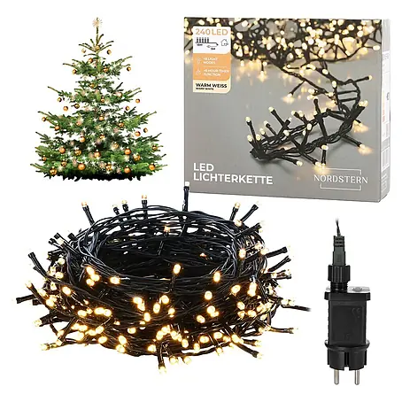 Nordstern  LED-Lichterkette