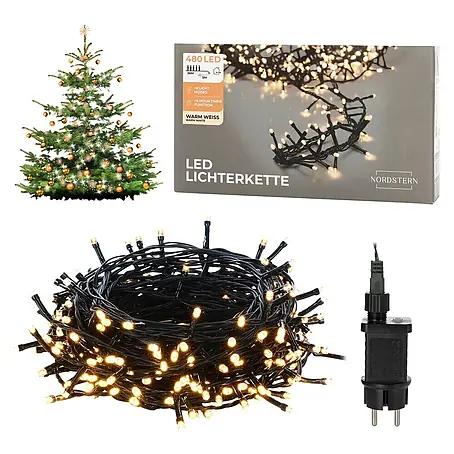 Nordstern  LED-Lichterkette