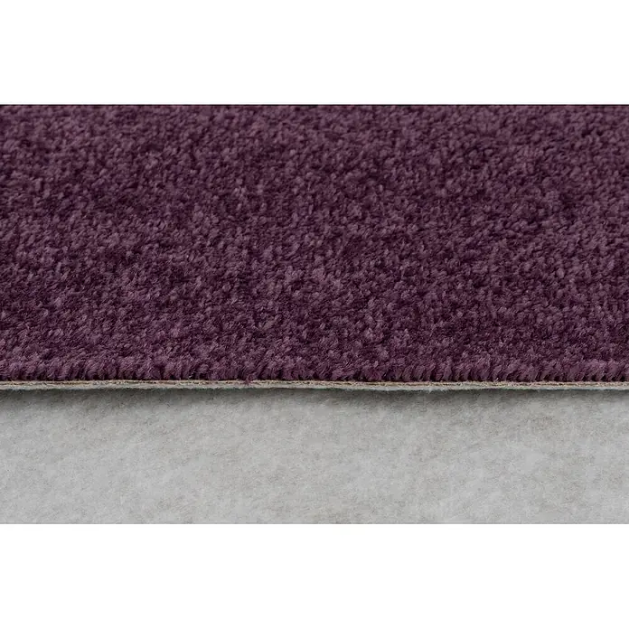 Bricoflor Teppichboden Meterware Griffmuster, Velours Hochflor, lila pink - Velours, 100 % Polypropylen (PP), lila pink