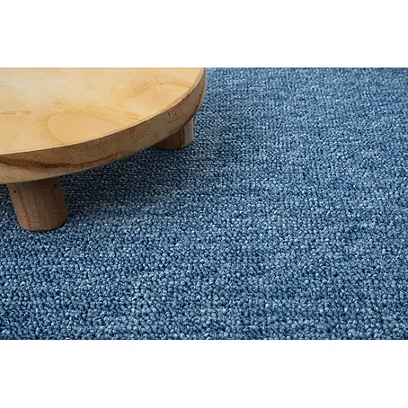 Teppichboden Meterware, 4m Breite, Schlinge gemustert, blau online kaufen bei BAUHAUS