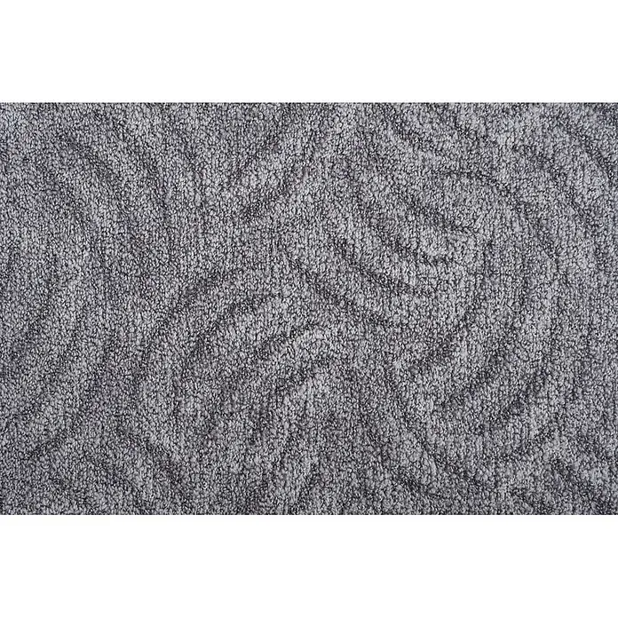 Bricoflor Teppichboden Meterware 5,5x2m, Schlinge Hoch Tief, hell-grau - Schlinge, 100 % Polyamid (PA), hell-grau