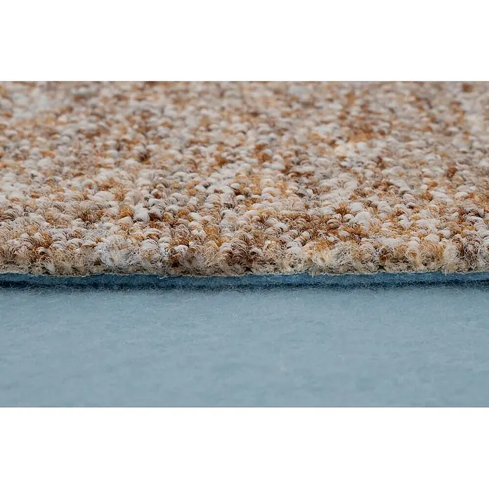 Bricoflor Teppichboden Meterware 2,5x4m, Schlinge gemustert, beige terrakotta - Schlinge, 60 % Polyamid (PA), 40 % Polypropylen (PP), beige terrakotta