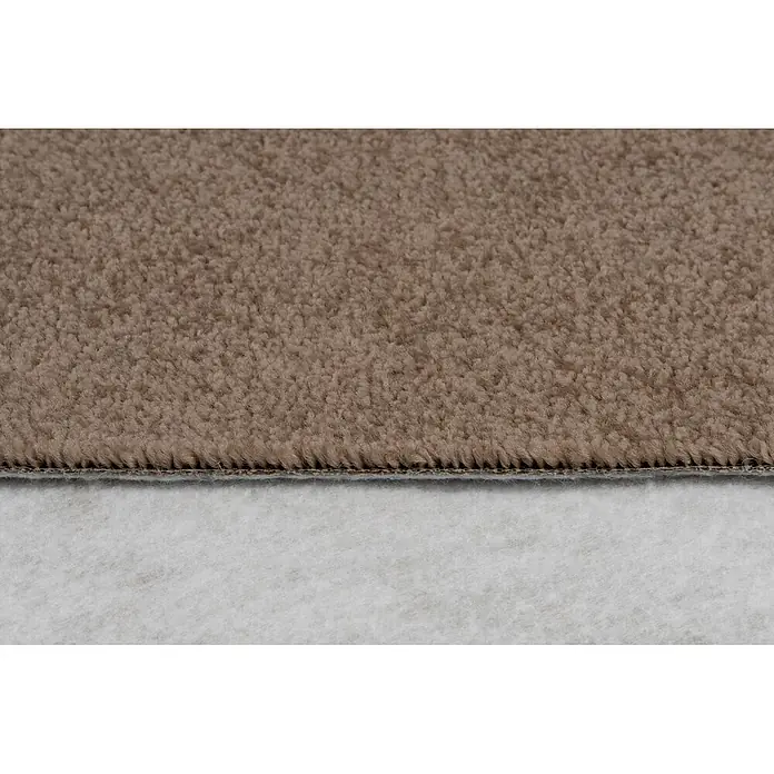 Bricoflor Teppichboden Meterware 4,5x4m, Velours Hochflor, beige braun - Velours, 100 % Polypropylen (PP), beige braun