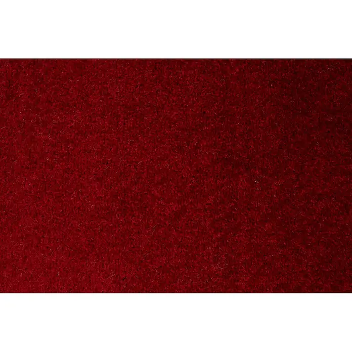 Bricoflor Teppichboden Meterware Griffmuster, Velours Hochflor, dunkel-rot - Velours, 100 % Polypropylen (PP), dunkel-rot