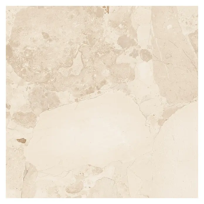Feinsteinzeugfliese Perugia Beige - 60 x 60 cm, Beige - Helle beige Natursteinfliese mit subtiler Maserung und Mustern, geeignet für elegante Boden- und Wandbeläge.