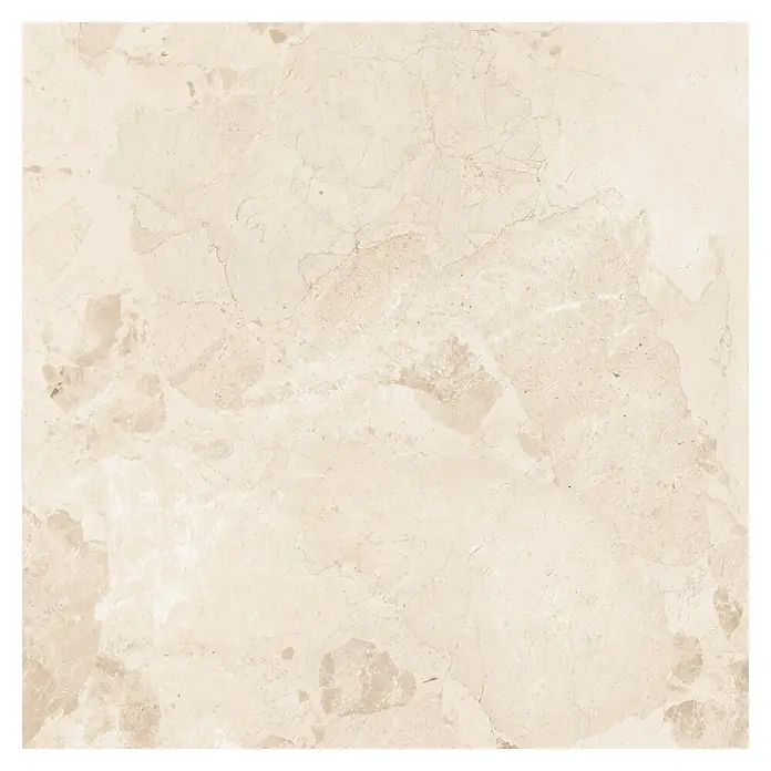 Feinsteinzeugfliese Perugia Beige - 60 x 60 cm, Beige - Beige Marmortextur mit feiner natürlicher Äderung.