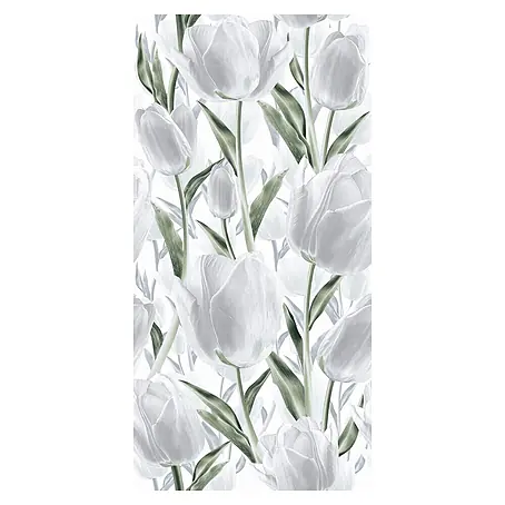 Feinsteinzeugfliese Tulip White