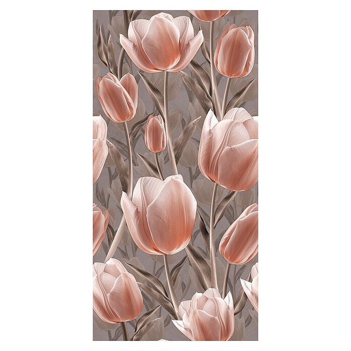 Feinsteinzeugfliese Tulip Pink (120 x 60 cm, Braun/Grau/Rosa, Matt) | BAUHAUS