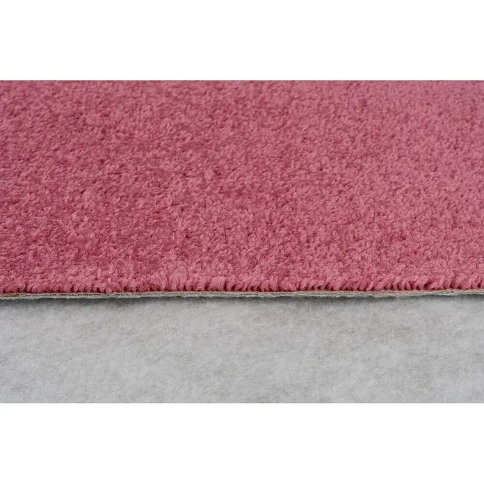 Bricoflor Teppichboden Meterware Griffmuster, Velours Hochflor, rosa lachs - Velours, 100 % Polypropylen (PP), rosa lachs