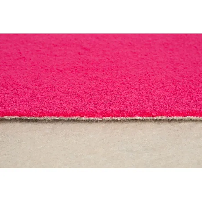 Bricoflor Teppichboden Meterware 8,5x4m, Nadelvlies Nadelfilz, pink rosa - 100 % Polypropylen (PP), pink rosa