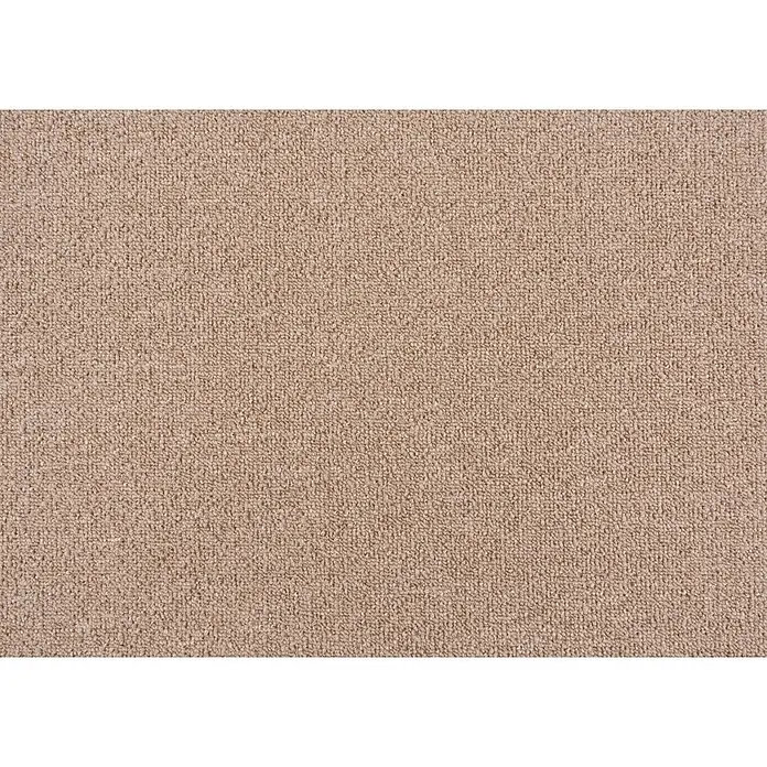 Bricoflor Teppichboden Meterware 2,5x5m, Schlinge gemustert, beige hell-braun - Schlinge, 100 % Polypropylen (PP), beige hell-braun