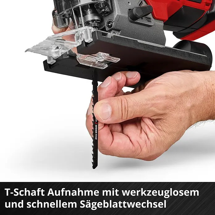 Einhell Professional Akku-Stichsäge TP-JST 18/135 Li BL - Solo - 18 V, Anzahl Akkus: Ohne Akku, 0 /min - 3.500 /min - Informationsansicht