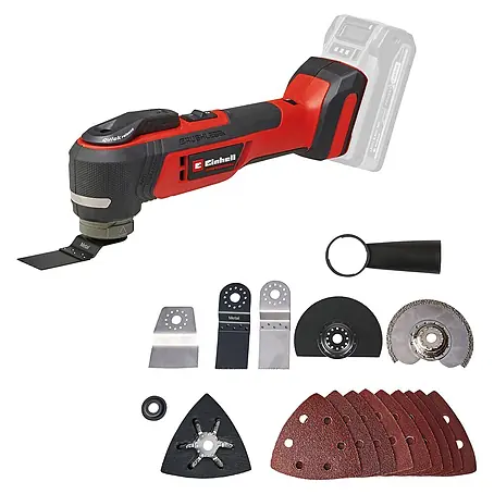 Einhell Professional PXC 18V Akku-Multifunktionswerkzeug E-Case TP-MG 18/3.6 LI BL