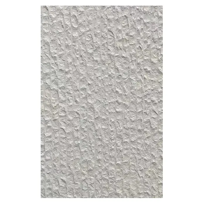 Panel de pared Sol - 60 x 120 mm, Lineal Big, 2 ud. - Panel de piedra gris claro texturizado con un patrón de superficie cincelado o martillado, con líneas verticales de hendiduras rugosas.