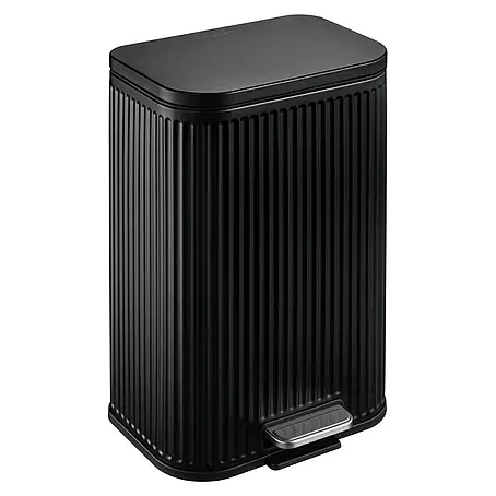 Floordirekt  Standard-Mülleimer Miles Schwarz 12 L