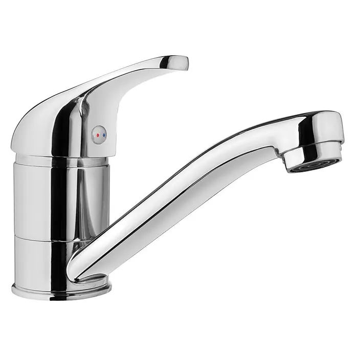 Bad Land Waschtischarmatur PEREA kleine Waschtischarmatur Silber - Silber, Glänzend
