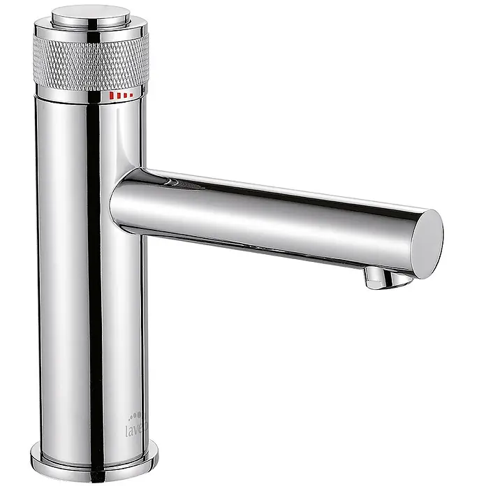 Bad Land Waschtischarmatur VOLUMO kleine Waschtischarmatur Silber - Silber, Glänzend