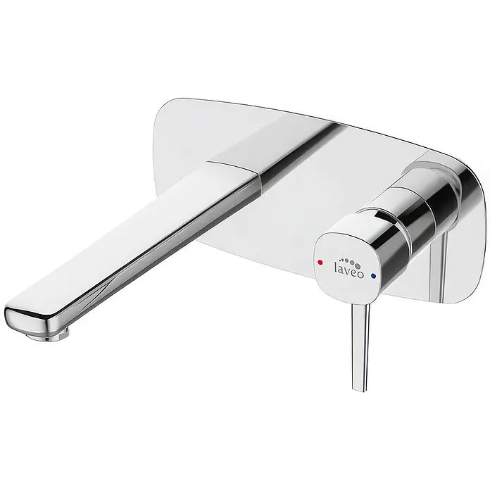 Bad Land Waschtischarmatur POLA UP-Waschtischarmatur Silber - Silber, Glänzend