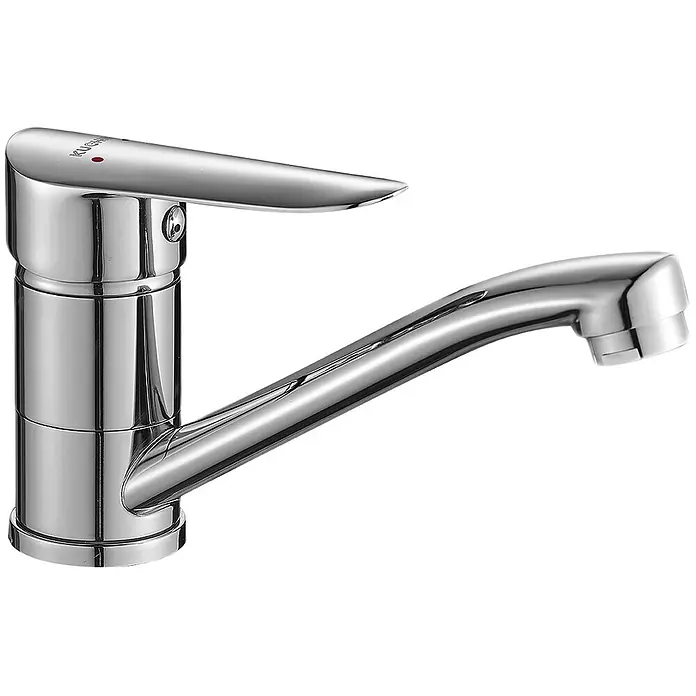 Bad Land Waschtischarmatur CENTO kleine Waschtischarmatur Chrom - Chrom, Glänzend