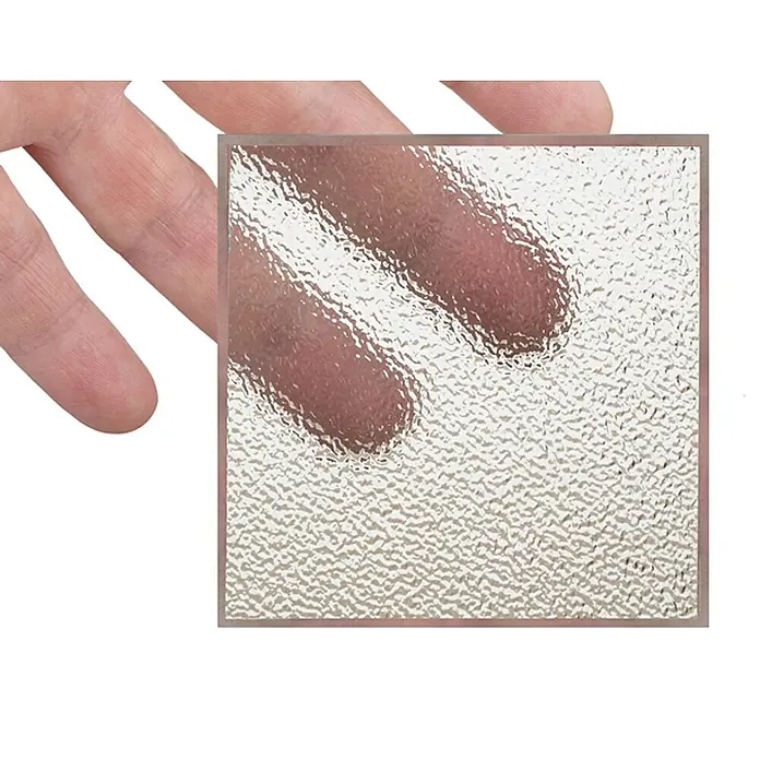 Bad Land Eckdusche MARBELLA Duschkabine Viertelkreis 80 x 80 x 180 cm Silber, 4 mm, Milchglas - Beschichtet, Silber, Stärke: 4 mm