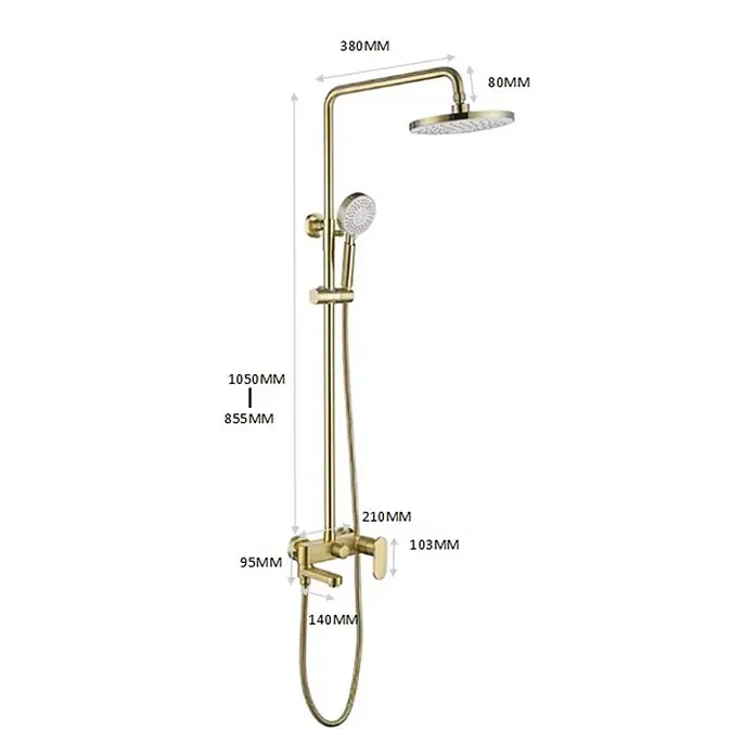 Hudor Duschsystem sc008 - 