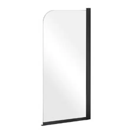 Bad Land  Badewannenaufsatz Wannenaufsatz 1-tlg. PRIME BLACK 1 70x140 cm ESG 5 mm Glas Schwarz