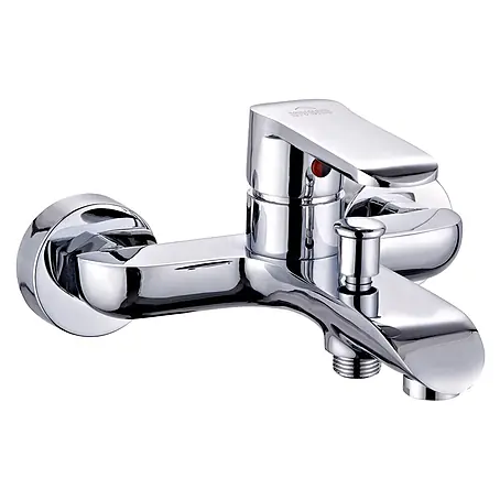 Bad Land  Badewannenarmatur SIROS Badewannenarmatur Silber
