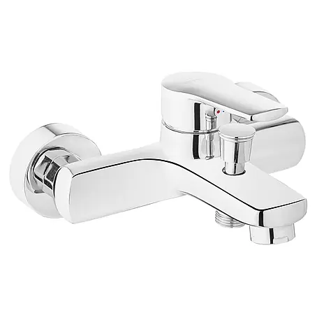 Bad Land  Badewannenarmatur VERSO Badewannenarmatur Silber