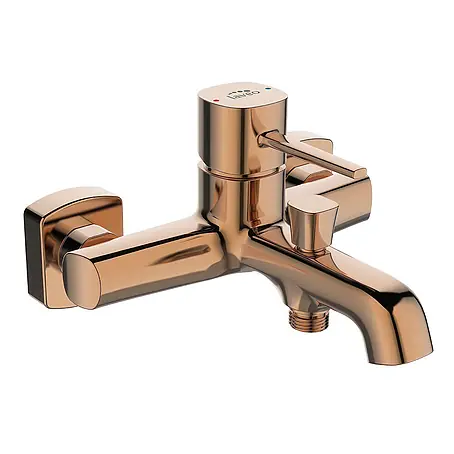 Bad Land  Badewannenarmatur POLA Badewannenarmatur Rosegold