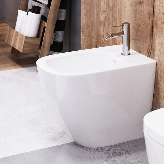 Bad Land Waschtischarmatur LUGO Bidetarmatur Chrom - Chrom, Matt