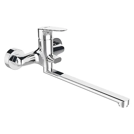 Bad Land  Badewannenarmatur RONDO Badewannenarmatur Silber