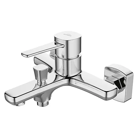 Bad Land  Badewannenarmatur GLAMOUR Badewannenarmatur Silber