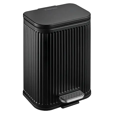 Floordirekt  Standard-Mülleimer Miles Schwarz 5 L
