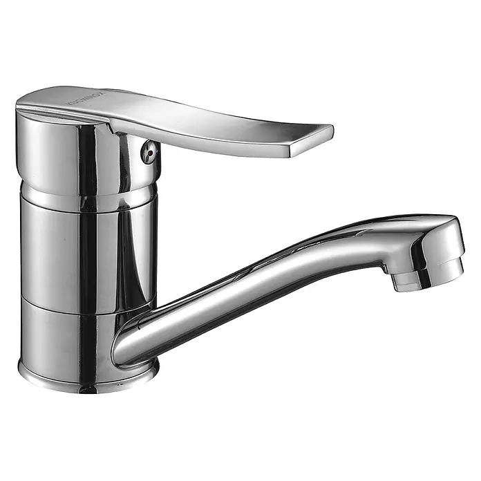 Bad Land Waschtischarmatur MADERA kleine Waschtischarmatur Chrom - Chrom, Glänzend