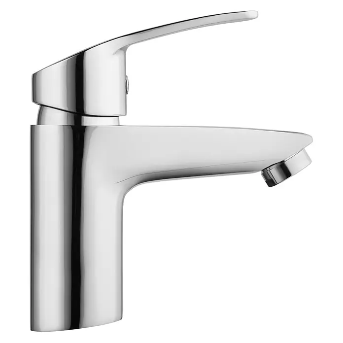 Bad Land Waschtischarmatur MALTA kleine Waschtischarmatur Silber - Silber, Glänzend