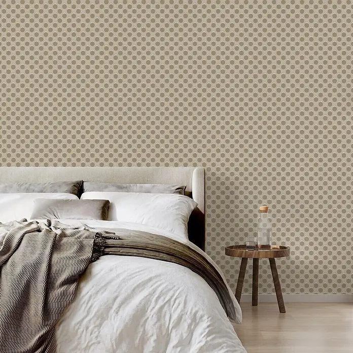 Superfresco Easy Vliestapete Vliestapete - Grafiksymbol - Crème, Grafisch, 10 x 0,52 m