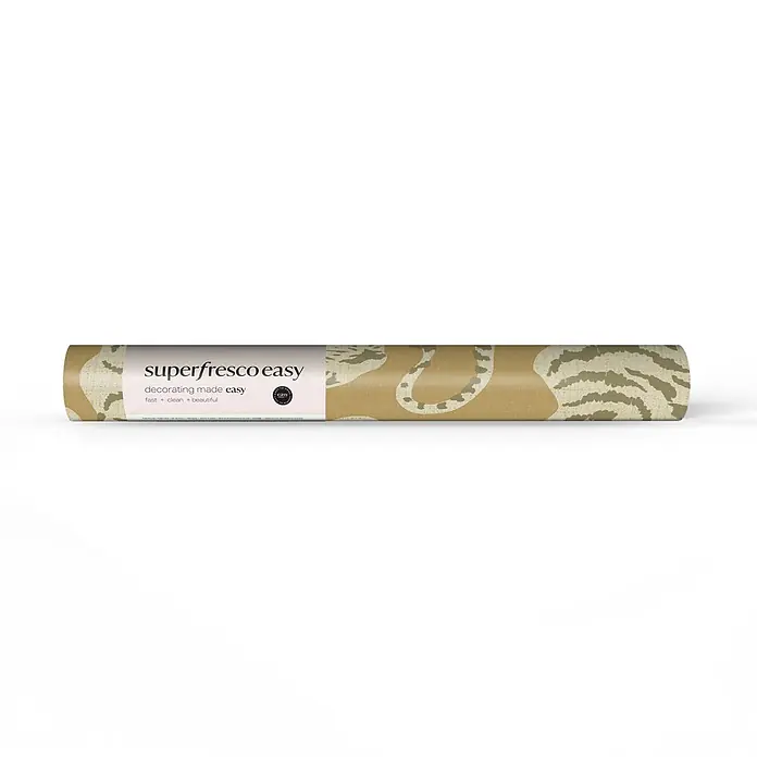Superfresco Easy Vliestapete Vliestapete - Der urbane tiger - Gelb, Tieroptik, 10 x 0,53 m