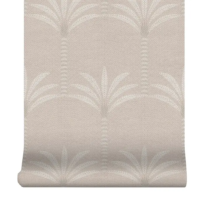 Superfresco Easy Vliestapete Vliestapete - Palmbaum - Beige, Sonstiges, 10 x 0,52 m