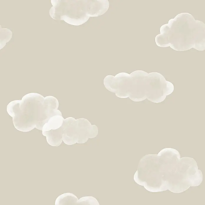 Superfresco Easy Vliestapete Vliestapete - kleine Wolke - Grau, Sonstiges, 10 x 0,53 m
