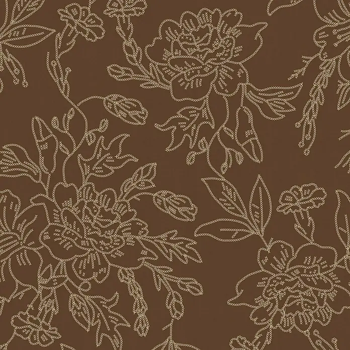 Superfresco Easy Vliestapete Vliestapete - Nine - Terra, Floral, 10 x 0,52 m